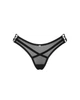 Эротические женские Трусики Obsessive Roxelia thong XS/S Чёрный (SO9074) - изображение 3