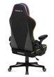 Компьютерное геймерское кресло HUZARO Force 4.6 Black LED RGB ткань - изображение 6