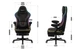 Компьютерное геймерское кресло HUZARO Force 4.6 Black LED RGB ткань - изображение 9