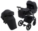 Коляска 2 в 1 Bair Kiwi Plus Soft BKP-452 черный - изображение 1