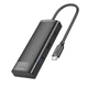 HUB адаптер HOCO HB43 PD, 100W, HDMI, SD, 2USB, Type-C, чорний - зображення 4