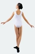 Купальник для танцев Dance & Sport N 6028-1 хлопок Белый 3XL/140-146 см - изображение 2
