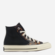 Жіночі кеди високі Converse Chuck 70 Hi A06901C 38.5 (7.5US) 24.5 см Чорні (194434411621) - зображення 1