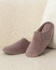 Тапочки домашние велюровые закрытые Мокко Maybel 38-39 (3348_3) - изображение 2