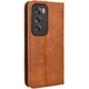 Чехол-книжка Deexe Retro Style для OPPO Reno 12 - Brown - изображение 6