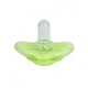 Детская силиконовая пустышка "Салатовое сердце" Mega Zayka MGZ-0517(Green) круглая - изображение 3