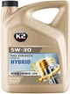 Олива моторна K2 FULL SYNTHETIC MOTOR OIL HYBRID 5W-30 5 л (O1555E) - зображення 1