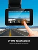 Видеорегистратор Kingslim D4 / 4K / 25fps / Wi-Fi / GPS Б/В - изображение 2