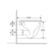 Унітаз підвісний Mixxus Premium Ellipse-0304-R 540x360x360mm, система змиву Rimless (MP6466) kr - зображення 6
