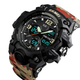 Годинник наручний чоловічий SKMEI 1155 Red Camo - изображение 2