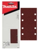 Набір шліфувального паперу Makita P-35922 (93х185 мм, 8 отворів, К240, 10 шт) шліфпапір шліфлисти (7023) - зображення 1