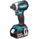 Акумуляторний ударний гвинтокрут Makita DTD153RFE LXT (18В, 170Нм, 1/4 ") + 2 АКБ BL1830 і зарядний пристрій DC18RC (4266) - зображення 1