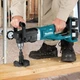 Акумуляторний кутовий дриль Makita DDA460ZK LXT (18В + 18В, 13мм) електричний ручний (4144) - зображення 12