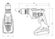 Дриль акумуляторний Metabo BE 18 LTX 6 (каркас - коробка) 18В, 4 Нм, 0-4000 об/хв, сталь/дерево - 6/12мм 600261890 (5404) - зображення 2