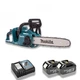 Акумуляторна ланцюгова пила Makita DUC122RFE + 2 АКБ 18 V 3 Ah + З/П + кейс ручна електрична для дерева (18В, 115мм) (4013) - зображення 2
