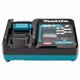 Акумуляторна кутова безщіткова шліфмашина Makita GA008GM201 XGT 40V MAX 125мм + 2 АКБ 4 Ah + З/П + кейс MakPac болгарка шліфмашинка КШМ (4209) - зображення 11