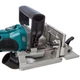 Акумуляторний ламельний фрезер Makita DPJ180Z LXT 18В, 100мм сполучна шпонкова електрична ручна фрезерна машинка по дереву (4154) - зображення 3