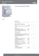 Контактор модульный бесшумный Hager ESC440S 40A 4НО 230В (3776) - изображение 2