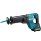 Аккумуляторная электрическая сабельная пила Makita JR001GM201 XGT 40V MAX + 2 АКБ 4 Ah + З/У + кейс MakPac бесщеточная ножовка электропила ручная (4213) - изображение 2