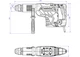 Перфоратор комбинированный Metabo KHEV 11-52 BL SDS-Max 1500 Вт 600767500 (5481) - изображение 3