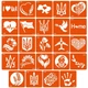 Набор для био-тату "Я люблю Украину - глиттер" Fresh Tattoo 11х19х4 см 000305116 - изображение 2