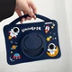 Чехол детский Silikon Power с подставкой и ремешком Apple iPad 11" 2025 (A16) Космонавт Blue - изображение 7