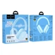 Беспроводные Bluetooth наушники HOCO Delightful BT headphones W51 |BT5.3. AUX/TF| Blue - изображение 4