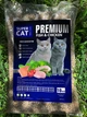 Сухой корм для котов со вкусом лосося и птицы 10КГ Super Cat - изображение 1