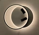 Світильник світлодіодний стельовий LUMINARIA GEOMETRIA DOWNLIGHT 65W 2R 400/490 WHITE/BLACK - изображение 3