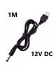 Кабель для роутера USB-A Foxconn конвертор 5В на 12В DC Роутер від павербанку | 1м - зображення 1