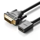 Адаптер UGREEN DVI Male to HDMI Female 22см Black (20118) - изображение 2