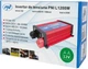 Інвертор із чистою синусоїдою PNI PNI-H1200W12 1200 Вт 12 В Червоний - зображення 7