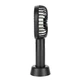 Ручний вентилятор із підставкою Eternal classics Чорний SS-2 (1010629-Black) - изображение 3