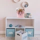 Кошик для зберігання Kite Lovely Rabbit 30х25 см плюшевий Рожевий (K24-3100M-1) - зображення 8