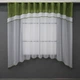 Кухонная гардина VR-Textil № 036к арка белый с оливковым 280х170 см (52-0926) - изображение 1
