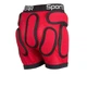 Защитные детские шорты для роликов Sport Gear Recruit red 5XS - изображение 4