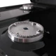 Настольная газовая плита 4 конфорки таганок под баллон Prime Technics PGK 407 CB пропан бутан с крышкой - изображение 6