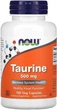 Таурин NOW Taurine 500 мг 100 капс - изображение 1