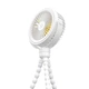 Вентилятор портативный USAMS Baby Stroller Fan ZB289 |4W; 3 speed; 360 degree fold; Night Ligh; 2000mAh| White - изображение 6