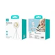 Вентилятор портативный USAMS Baby Stroller Fan ZB289 |4W; 3 speed; 360 degree fold; Night Ligh; 2000mAh| White - изображение 12