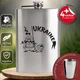 Подарочный набор фляга для алкоголя с рюмками 4 шт VexShop 9oz набор для мужчин Фляга с рюмками 270 мл (12776218) - изображение 1