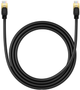 Patchcord Baseus Cat 8 SFTP 15 m Black (B0013320A111-02) - obraz 1