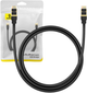 Patchcord Baseus Cat 8 SFTP 1 m Black (B0013320A111-01) - obraz 5