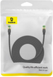 Patchcord Baseus Cat 8 SFTP 5 m Black (B0013320C111-05) - obraz 7