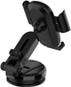 Uchwyt samochodowy z bezprzewodową ładowarką Ldnio Gravity Car Mount Black (6933138600177) - obraz 4