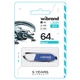 USB флеш-накопитель флешка Flash Wibrand USB 2.0 Aligator 64Gb Blue - изображение 2