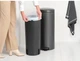 Бак для мусора с педалью Brabantia NewIcon Pedal Bin 30 л Графитовый (233524_MIRS) - изображение 3