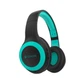 Навушники Celebrat A23 Bluetooth у повнорозмірному дизайні чорно-синього кольору. - зображення 3