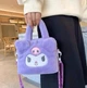 Женская / детская плюшевая сумка Kawaii Kuromi кросс боди через плечо с одним отделением, фиолетовый (87114327) - изображение 3