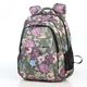 Рюкзак ортопедичний з принтом квітів Dolly 545 Зелений 39х30х21см - зображення 3